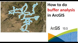How to do buffer analysis in ArcGIS