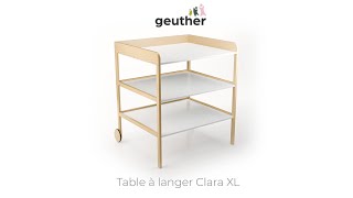 Table à Langer Clara XL - Geuther