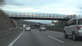 E1 TOMEI_EXPWY 360p highway drive：Fujigawa SA → Numazu IC