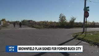 Flint Mayor, Ashley Capital sign Buick City redevelopment plan