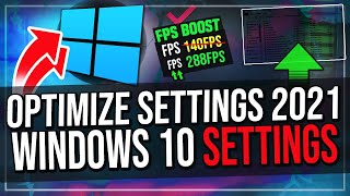 How To Optimize Windows 10 for Gaming (2024) Increase FPS and Performance!
