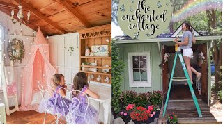 SHED TO PLAYHOUSE MAKEOVER | Dramatic Before & After Transformation | Playhouse DIY