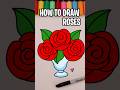 How To Draw Roses 🌹