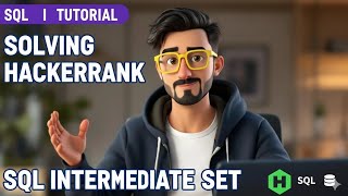 HackerRank SQL Intermediate Challenge SOLVED. #sql #hackerrank #certification