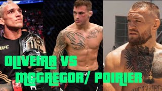 CONOR MCGREGOR VS CHARLES  OLIVEIRA NEXT AFTER UFC264  - DANA WHITE