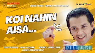 Koi Nahi Aisa | Amit Kumar - Alka Yagnik | Dillagi | Bobby Deol - Urmila Matondkar | HD -5.1 Sound |
