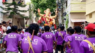 KKC THAMBOLAM 🔥 performance  || Hyderabad Ganesh Nimajjanam 2022 || Naiwik Tv