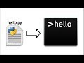 Running Python Scripts as Global Command in Terminal