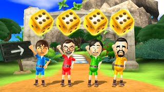 Wii Party BoardGame Island  - Player Vs Hiromasa Vs Takumi Vs Víctor (Master Difficulty)