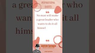 Andrew Carnegie Quotes #32 | Andrew Carnegie Quotes about life  |  Life Quotes | Quotes #shorts