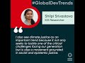 Critical global challenges 2021 - Shilpi Srivastava