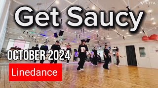 Get Saucy Linedance/겟소시 라인댄스/Improver 32count 2Wall/제주라인댄스