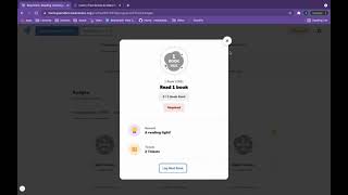 Beanstack Basics The reader experience using Beanstack on the web