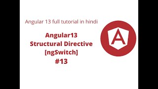 Angular Tutorial - 13 - ngSwitch Directive