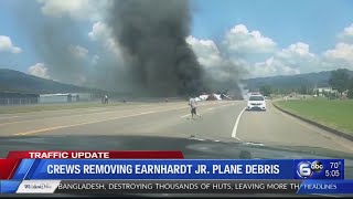 TDOT plans to reopen Highway 91 Monday after Earnhardt jet fuel damages road