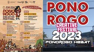 PONOROGO CREATIVE FESTIVAL 2023