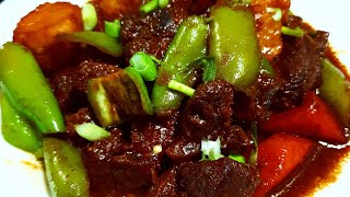 DOENJANG BEEF (Korean Soybean Paste Beef Recipe) | Soybean paste stew with beef and vegetables