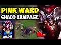 THE CLEANEST SHACO OUTPLAYS YOU'LL EVER SEE... WHEN PINK WARD CATCHES FIRE