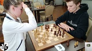 WFM Fatality (2015) vs D. Turbasov (1836). Chess Fight Night. CFN. Blitz