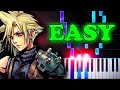 Final Fantasy Series Theme - EASY Piano Tutorial