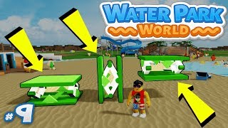 water park world roblox speed build