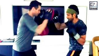 Farhan Akhtar Starts Kickboxing Training For 'Toofan' With Champion Drew Neal | LehrenTV