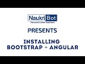 #1 Install Bootstrap 4 in Angular 9 Project