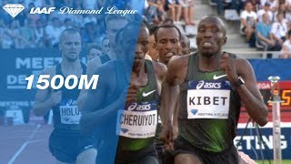 Timothy Cheruiyot 3.29.71 Wins Men's 1500m - IAAF Diamond League Paris 2018