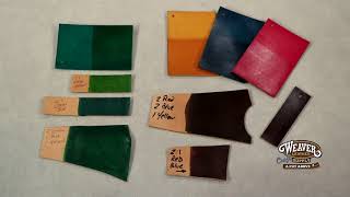 The Leather Element: Mixing Leather Dye Colors