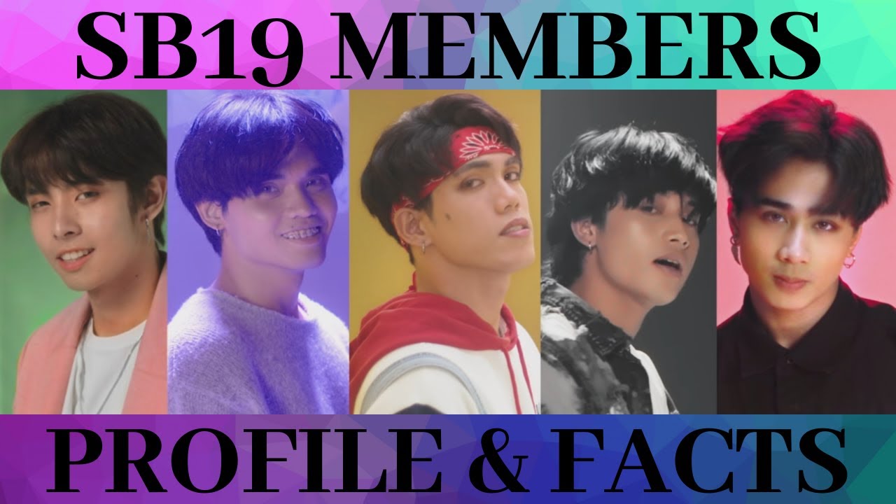 SB19 Members Profile & Facts [Birth Names, Birth Dates, Past Groups ...