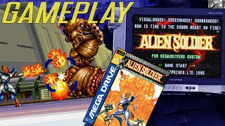 [ #gameplay ] Alien Soldier - エイリアンソルジャー (#1995 /#megadrive ) #レトロゲーム