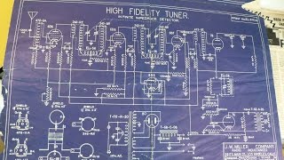 1937 Miller 570-T Hi-Fidelity AM Tuner kit unboxing