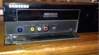 Samsung VCR with HDMI Output Plus a DVD RAM Recorder!!