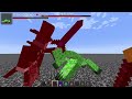 headhunter vs. mutant monsters in minecraft showcase