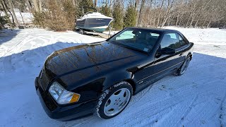 2001 Mercedes-Benz SL600 185 actual miles from new !!! Unicorn find !!! 1/24/25