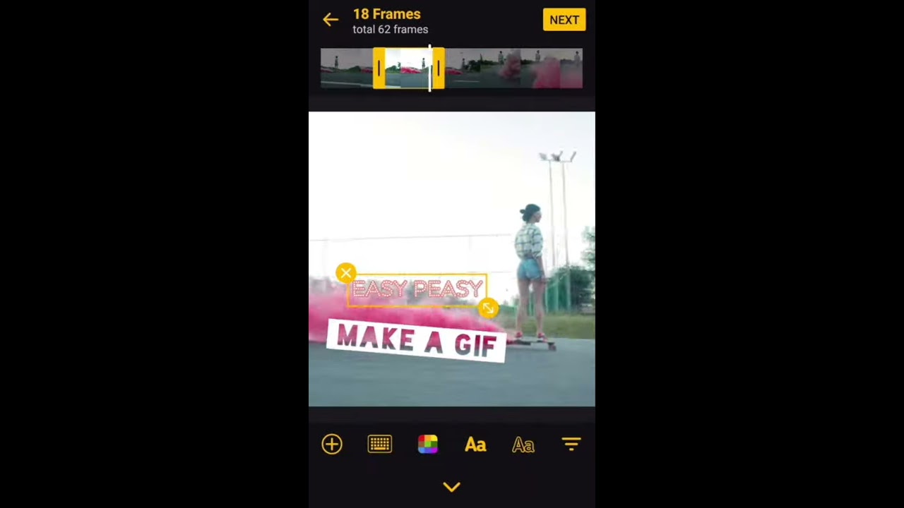 How to create a gif easily on Android – ImgPlay Application