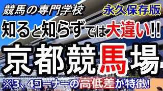 【競馬】京都競馬場のコースの特徴 下り坂を制する者が京都を制す【競馬の専門学校】