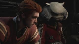Star Wars Jedi Fallen Order Chapter 4 Greez Dritus To Cal Kestin quotI39m Sorryquot Cutscene 2019