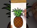 Watch This #pineapple Coloring Magic! 🎨  Coloring Books by Fia Nash #relaxingcoloring #asmr