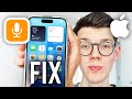 How To Fix iPhone Microphone Not Working - Full Guide