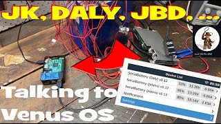 How to connect your BMS to Victron Venus OS. Easy setup and works with JK, JBP, DALY and Heltec.