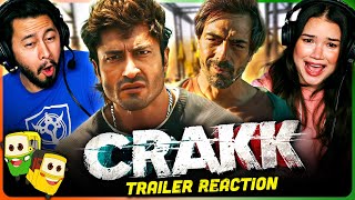 CRAKK - Jeetegaa Toh Jiyegaa Trailer Reaction! | Vidyut Jammwal | Arjun Rampal | Nora Fatehi