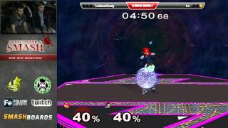 SMS - Ice (Ganondorf) Vs. SchlimmShady (Mario) - Winners Round 2