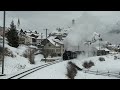 winterdampf im engadin dampfnostalgie der rhätischen bahn 4k