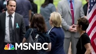 Hillary Clinton Campaign Clarifies Details Of Health, Overheating Episode | Andrea Mitchell | MSNBC