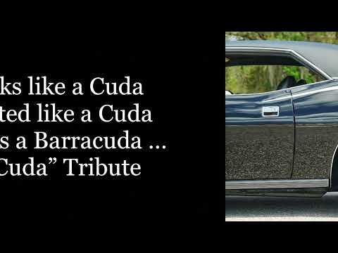 Is Cuda and barracuda the same car?