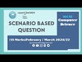 IGCSE Computer Science 2024 - The Scenario-based Question - 15 Marks February / March 2024/22