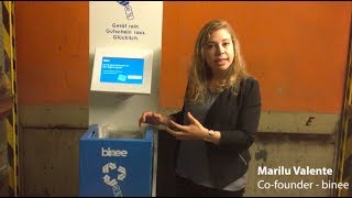 Startup pitches in an elevator - binee (In Italian)