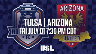WATCH LIVE: Tulsa Roughnecks FC vs Arizona United SC 7-1-16 ESPN3