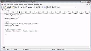 Beginner PHP Tutorial 64 ob start